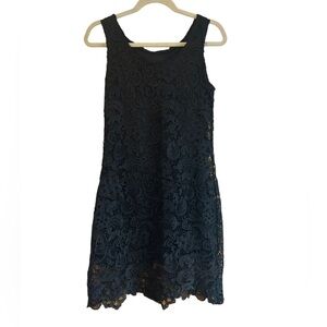 ANNABELLA BLACK LACE OVERLAY A-LINE WHIMSYGOTH DRESS
